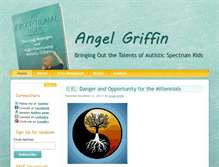 Tablet Screenshot of angelgriffin.com
